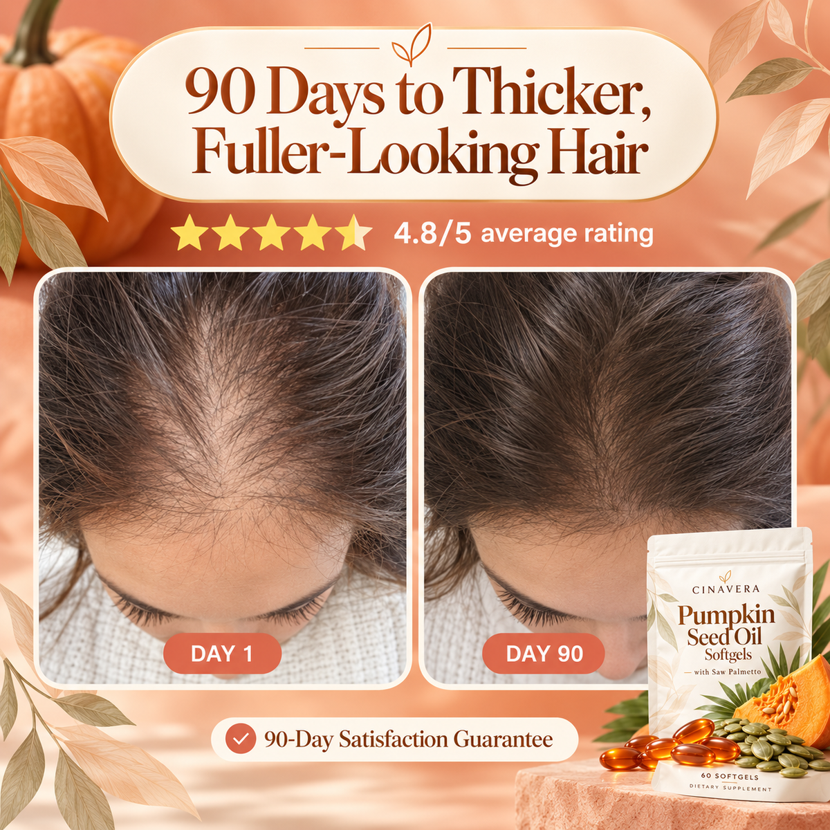 Less Shedding in 25 Days or Less